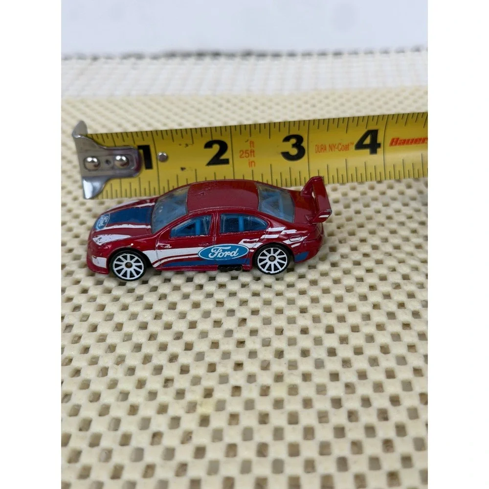 Hot Wheels Ford Falcon Race Car Red‎ Diecast 1:64 Scale H09 Made in Malaysia